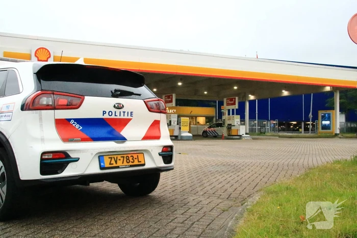 Gewapende overval op tankstation