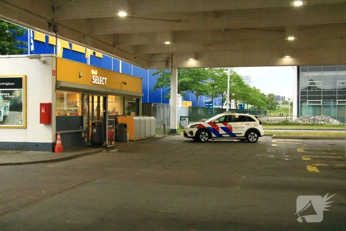 Gewapende overval op tankstation