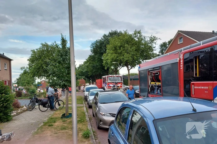 Brand in bijgebouw snel geblust