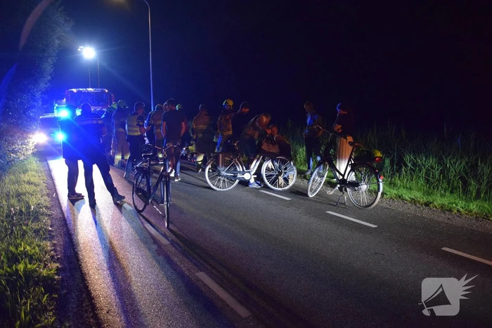 E-biker gewond bij botsing met voetganger