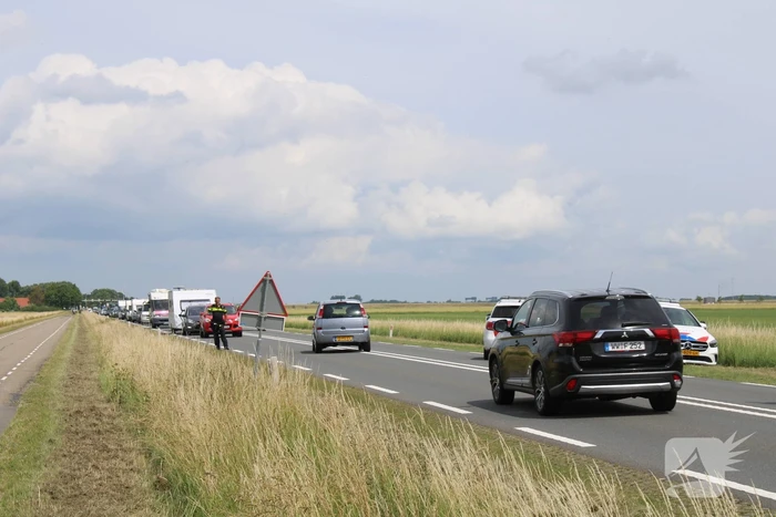 Gewond persoon aangetroffen in weiland