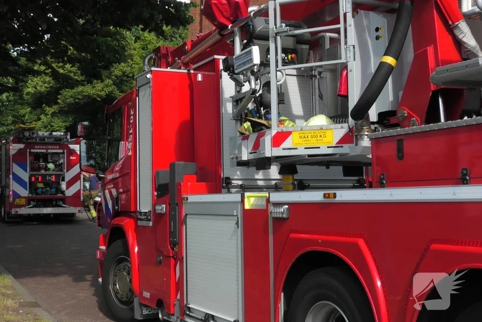 Brand in appartementencomplex