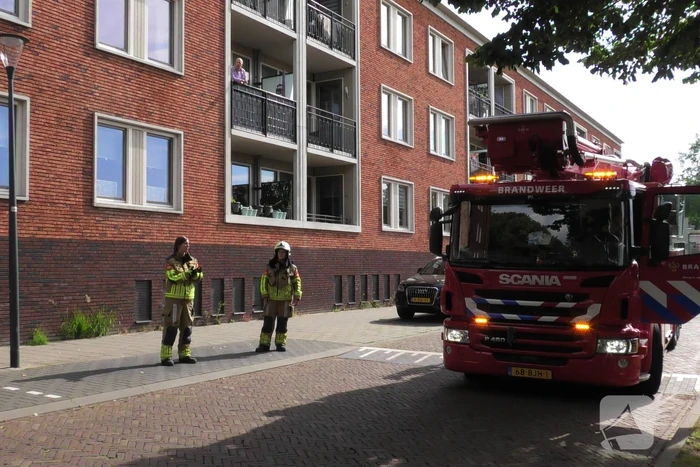 Brand in appartementencomplex
