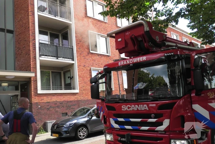 Brand in appartementencomplex