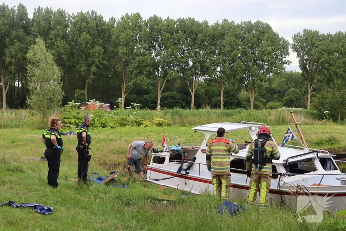 Meerdere gewonden bij brand op boot
