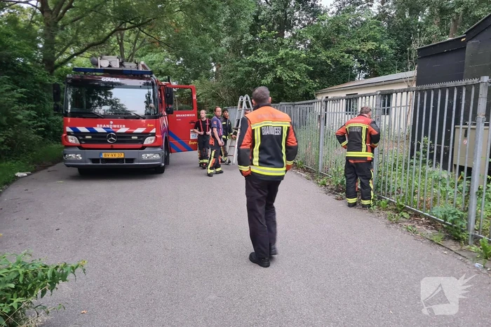Sterke gaslucht in oud scouting gebouw