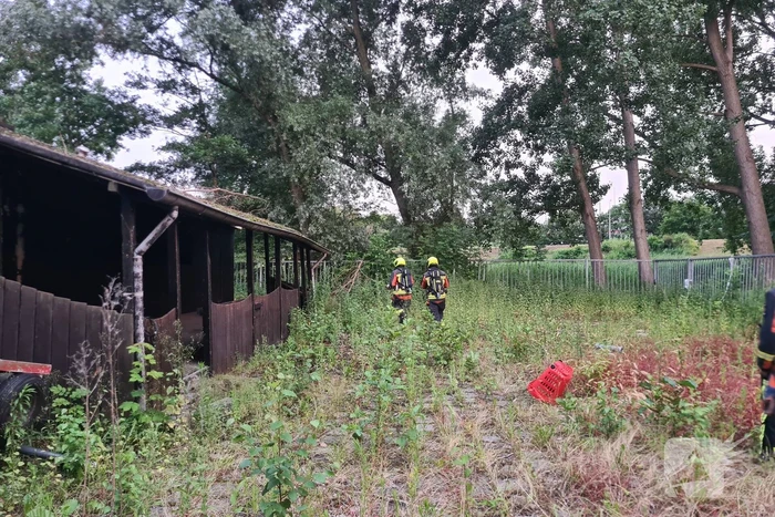 Sterke gaslucht in oud scouting gebouw