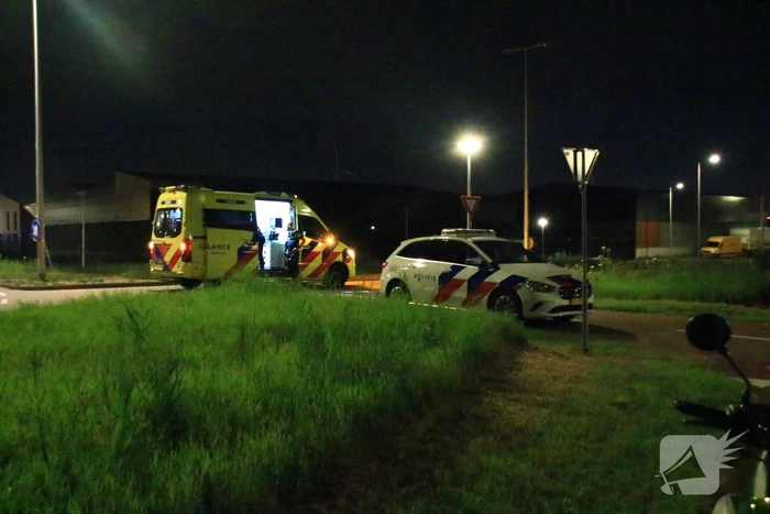 Gewonde man gevonden op straat