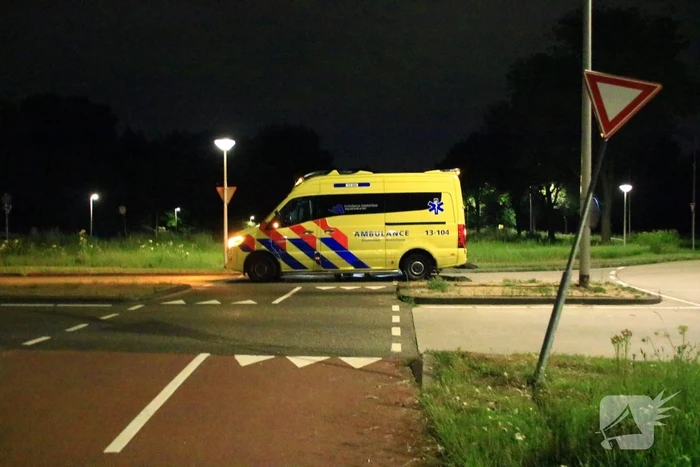Gewonde man gevonden op straat