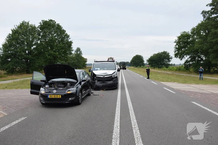 Flinke schade bij kop-staart botsing