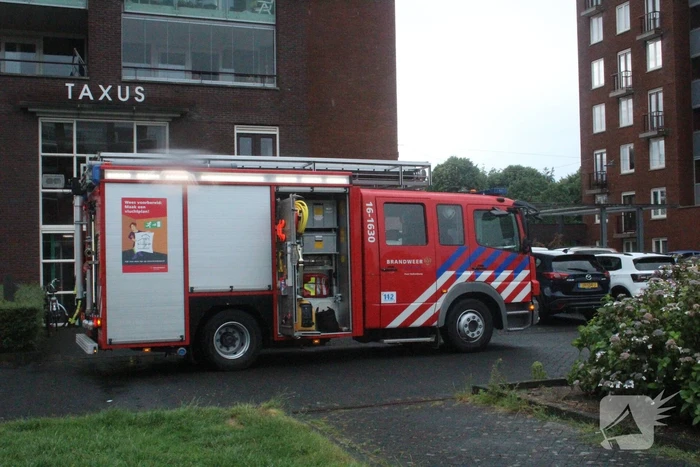 Wateroverlast door hevige regenval