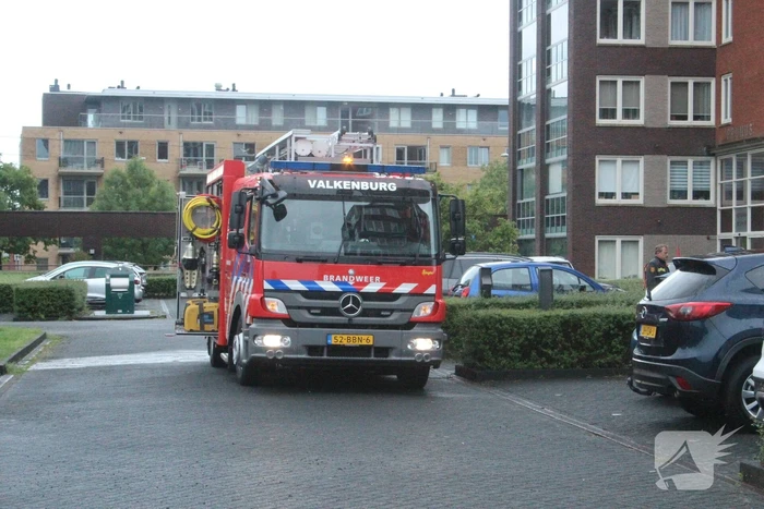 Wateroverlast door hevige regenval