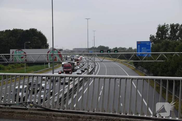 Boeren blokkeren snelweg