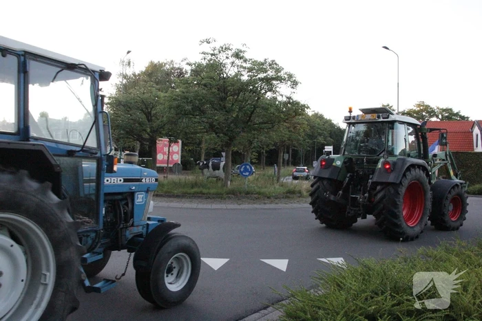 Protesterende boeren keren huiswaarts
