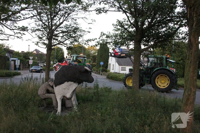 Protesterende boeren keren huiswaarts