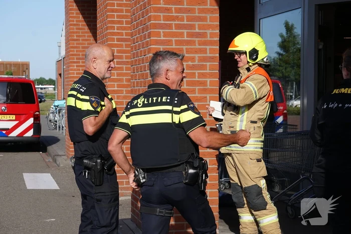 Jumbo-supermarkt ontruimd na gesprongen koelleiding
