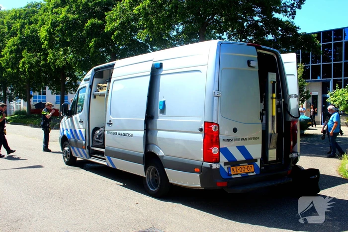 Bedrijventerrein Stevenshof afgezet na vondst explosief