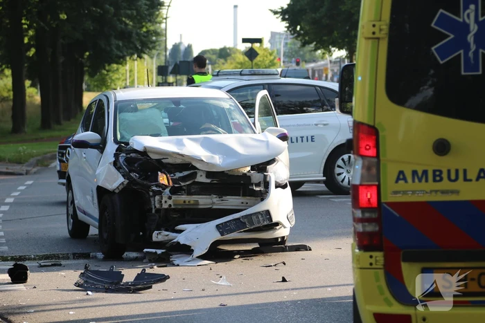 Gewonde na ongeval op kruising