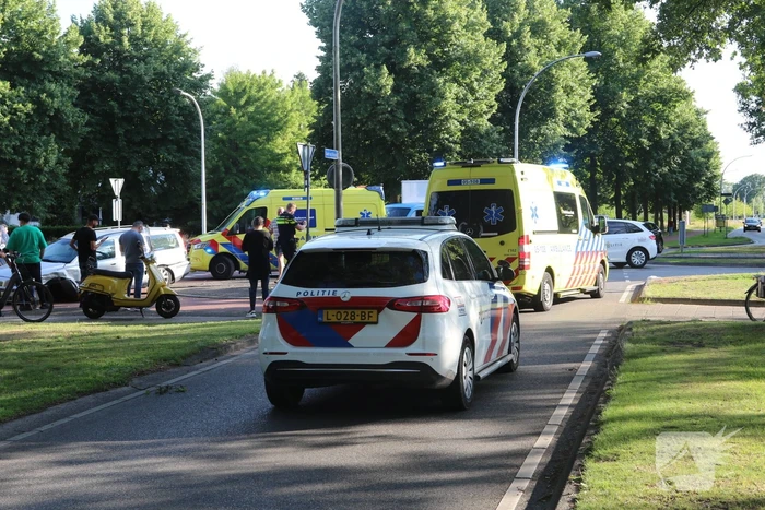 Gewonde na ongeval op kruising