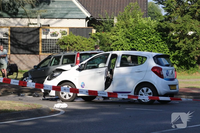 Gewonde na ongeval op kruising