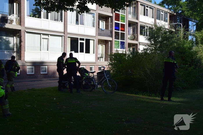 Veel hulpdiensten ingezet voor incident in woning