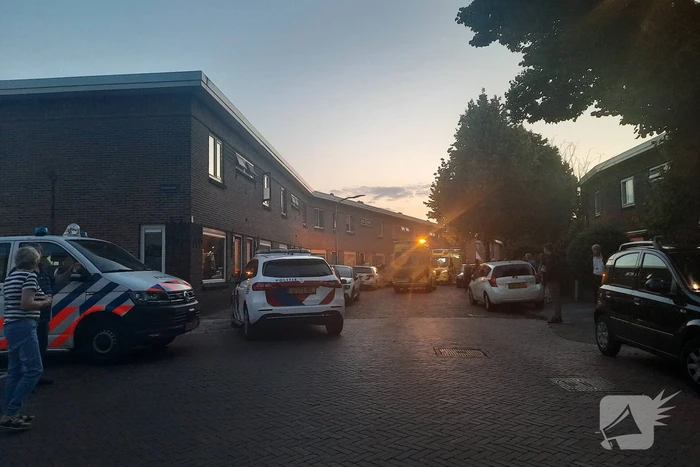 Melding steekpartij in woning