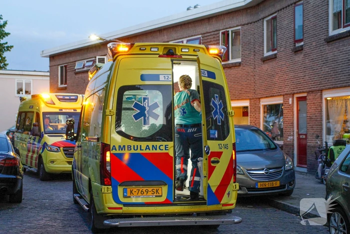 Melding steekpartij in woning