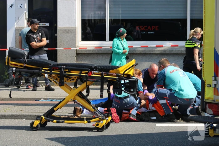Motorrijder gewond na uitwijkmanoeuvre
