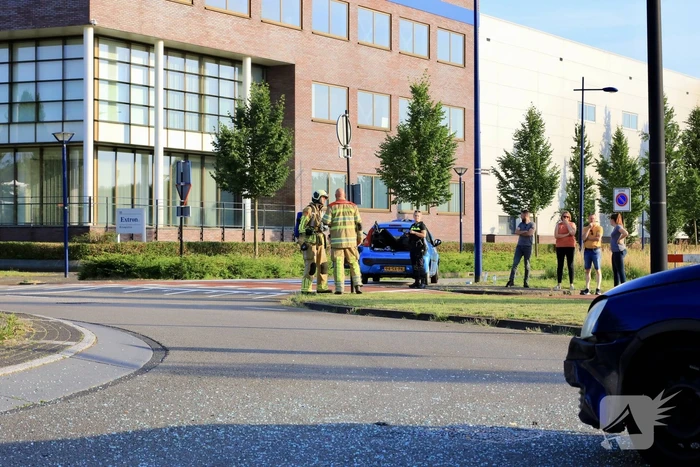 Kop-staart ongeval voor Rotonde 12