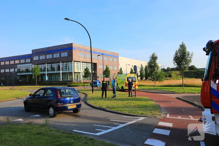 Kop-staart ongeval voor Rotonde 12