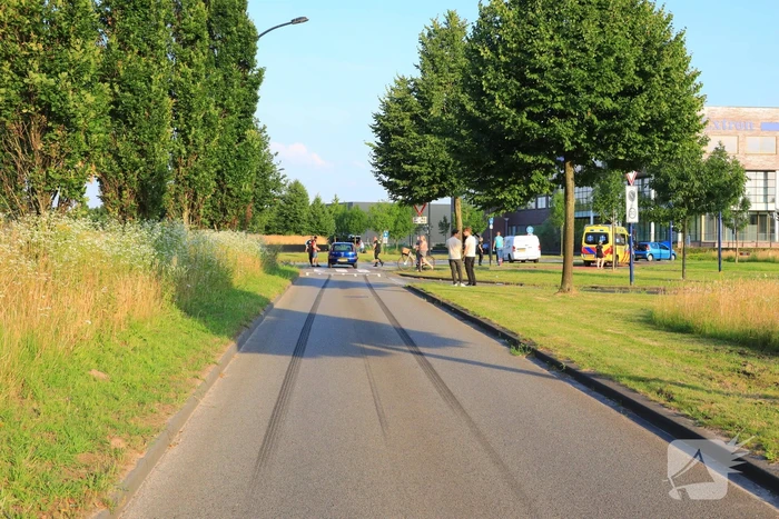 Kop-staart ongeval voor Rotonde 12
