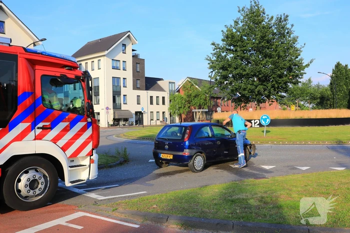 Kop-staart ongeval voor Rotonde 12