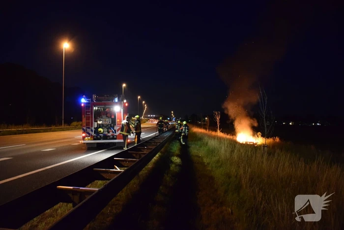 brand rijksweg a12 r 38,7 bodegraven