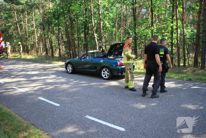 Autobrand snel onder controle