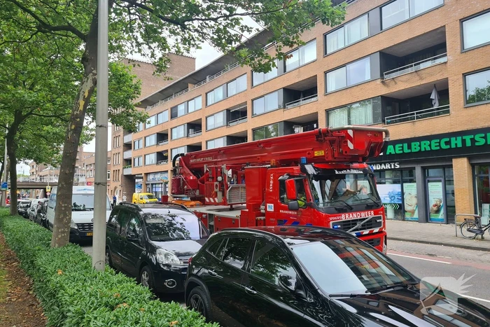 Explosief afgegaan aan deur van appartement