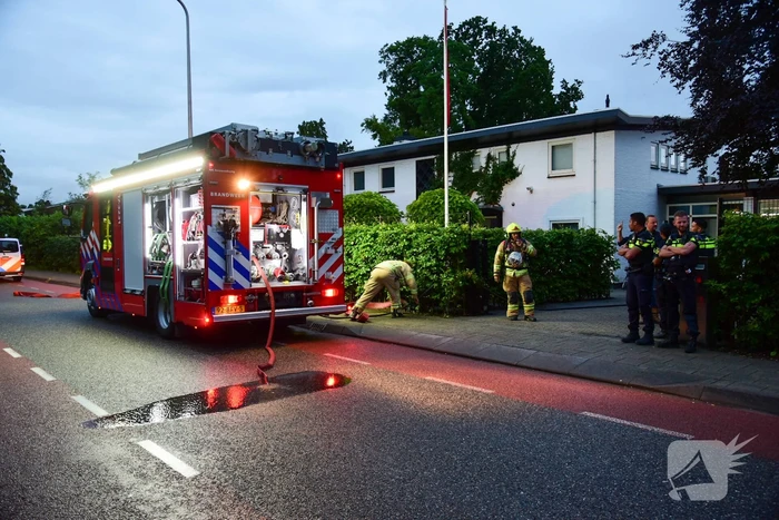 Brand in slaapkamer van woning