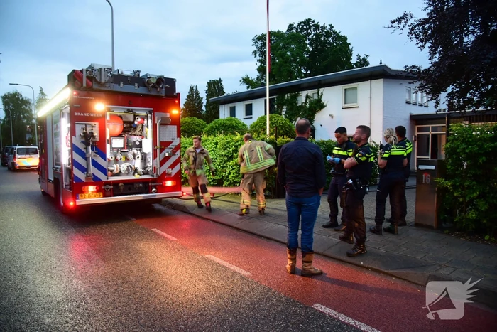 Brand in slaapkamer van woning