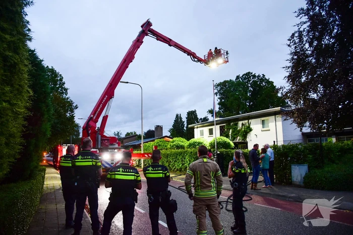 Brand in slaapkamer van woning