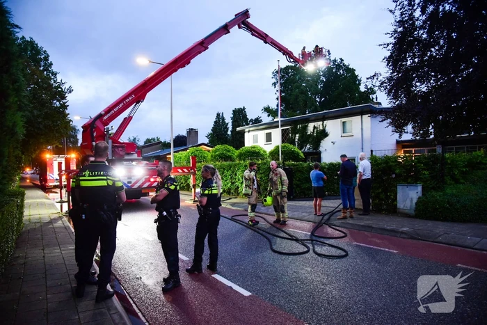 Brand in slaapkamer van woning