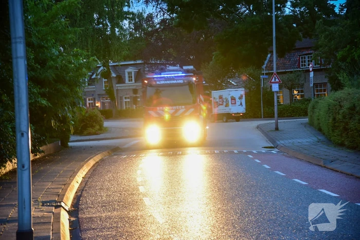 Brand in slaapkamer van woning