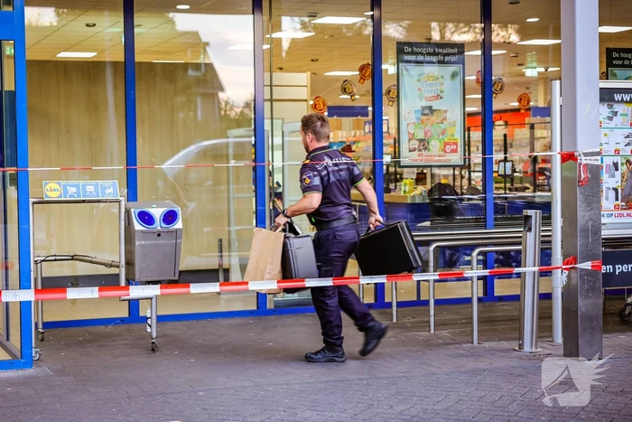 Lidl-supermarkt overvallen, tieners aangehouden