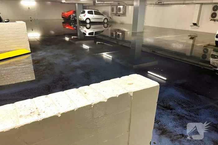 Wateroverlast in parkeergarage De Hoge Wal