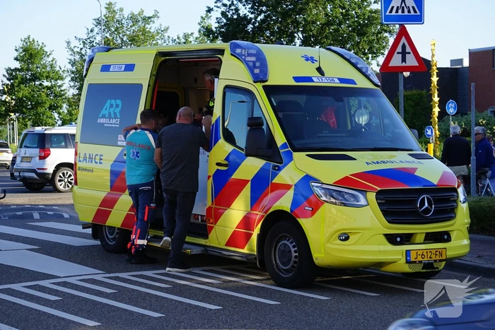 Flinke schade bij aanrijding personenauto's