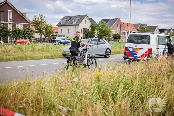 Fietser botst op andere fietser