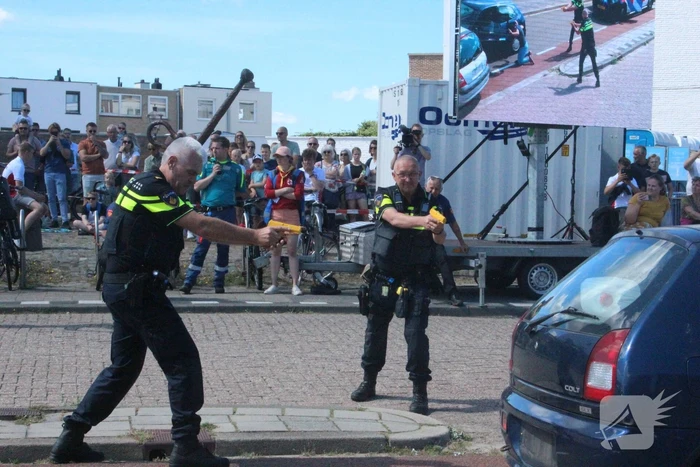 Reddingsbrigade jaarlijks grote reddingsdemonstratie