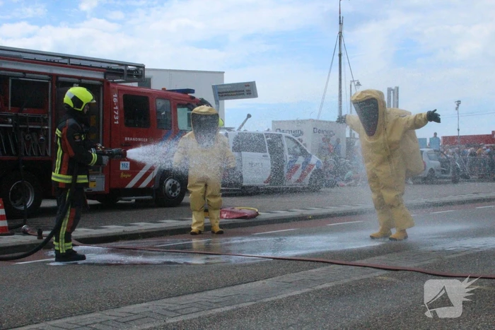 Reddingsbrigade jaarlijks grote reddingsdemonstratie