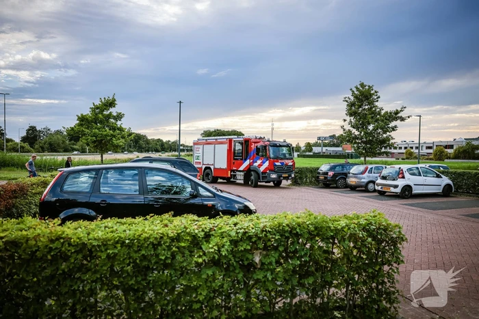 Racefiets vliegt in brand bij NS-station
