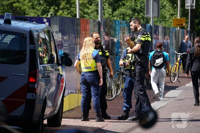 Fouillering na incident op Centraal Station