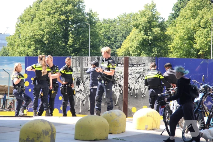 Fouillering na incident op Centraal Station