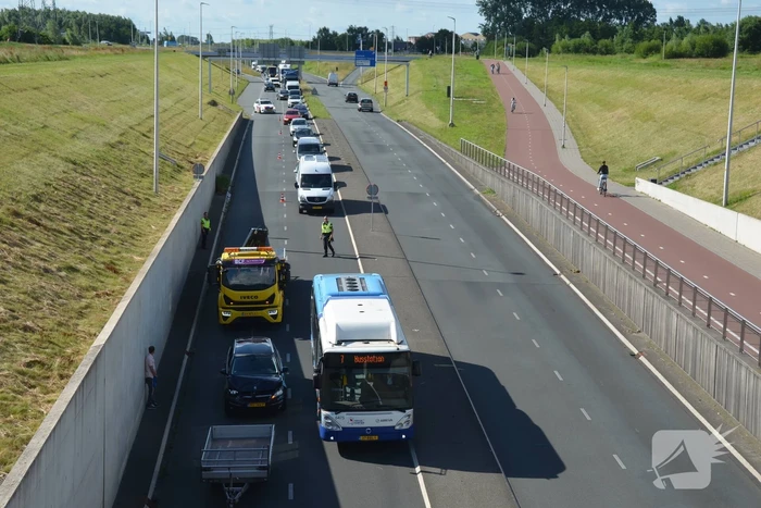 Schade bij kop-staartbotsing